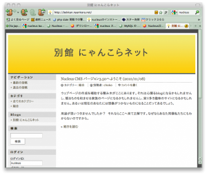 別館にゃんこらネット完成