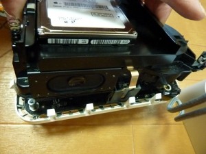 上部モジュールの取り外し