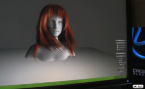 NVIDIA hair